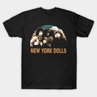 Raw Energy New York Dolls Live Performances T-Shirt
